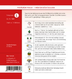 Geschäft Für Pflanzensamenbedarf -Geschäft Für Pflanzensamenbedarf 2510 Feldsalat Favor 1264 ds 1