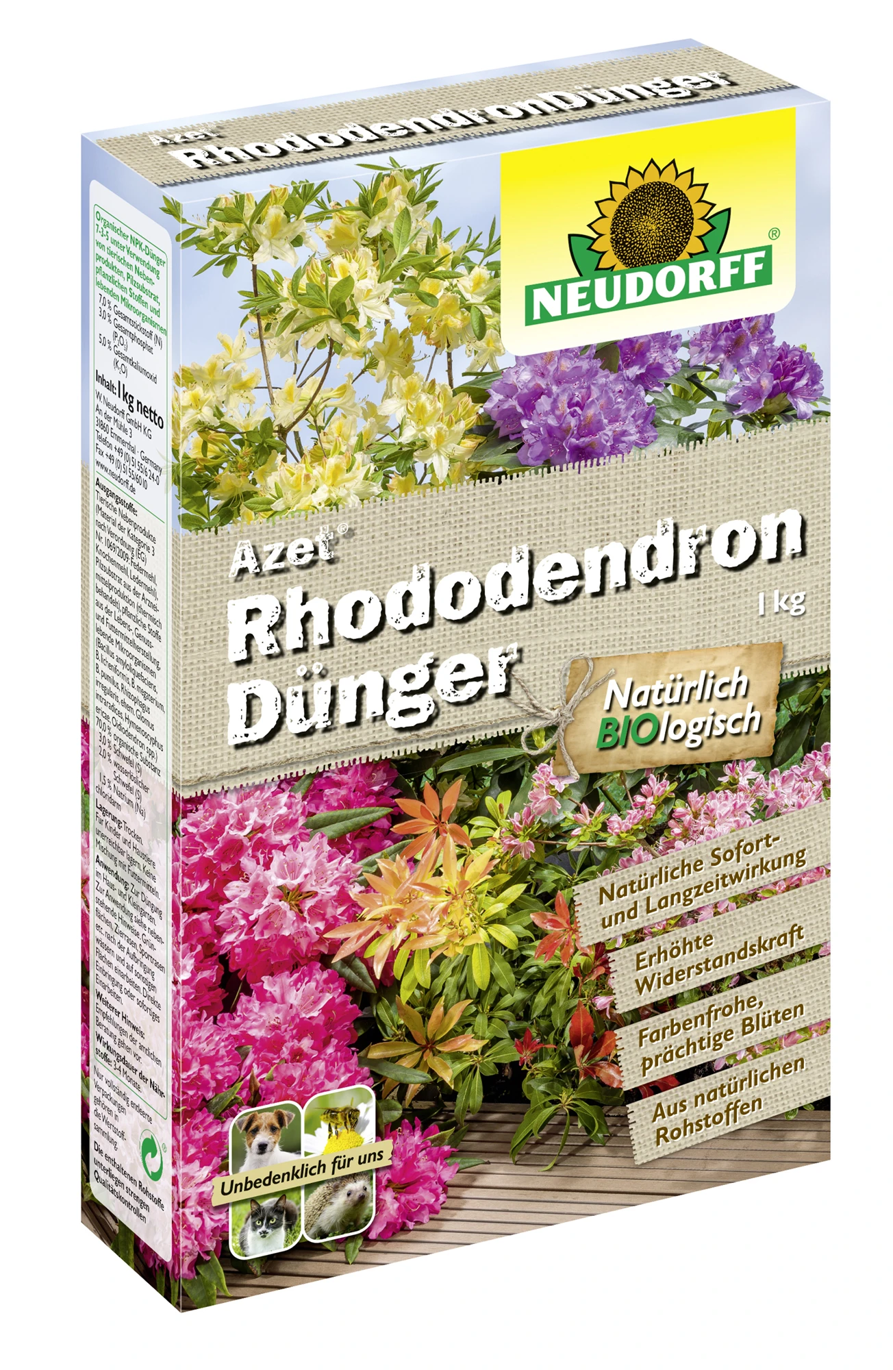 Azet RhododendronDünger (1 Kg) | Dünger Von Neudorff 3 Azet RhododendronDünger (1 Kg) | Dünger Von Neudorff