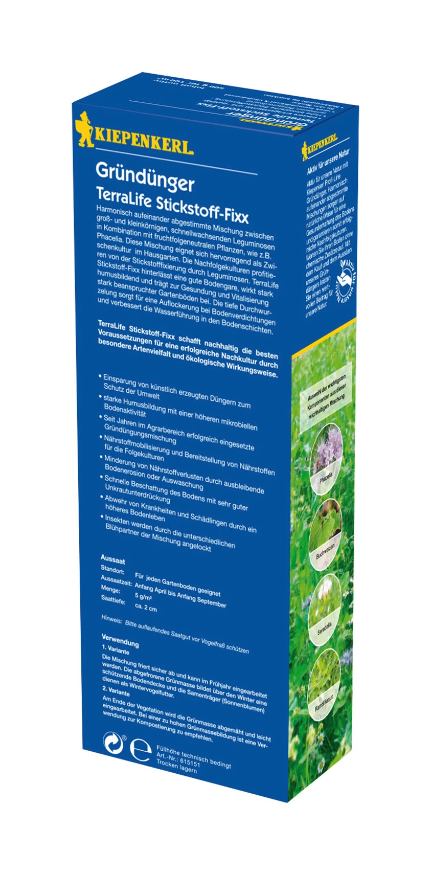 TerraLife Stickstoff - Fixx | Gründünger Von Kiepenkerl 3 TerraLife Stickstoff - Fixx | Gründünger Von Kiepenkerl