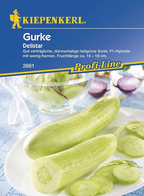 Salatgurke Delistar | Salatgurkensamen Von Kiepenkerl 4 Salatgurke Delistar | Salatgurkensamen Von Kiepenkerl – Bild 2