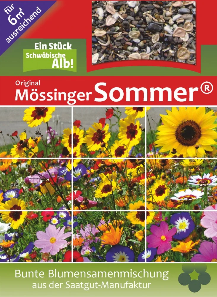 Mössinger Sommer Für 6 M² | Blumenwiese Von Saatgut-Manufaktur 3 Mössinger Sommer Für 6 M² | Blumenwiese Von Saatgut-Manufaktur