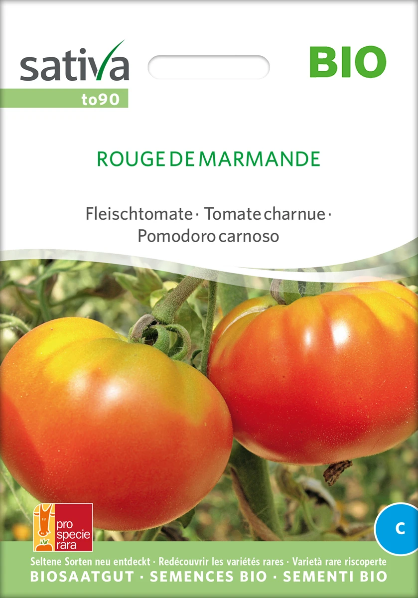 Fleischtomate Rouge De Marmande | BIO Fleischtomatensamen Von Sativa Rheinau 3 Fleischtomate Rouge De Marmande | BIO Fleischtomatensamen Von Sativa Rheinau