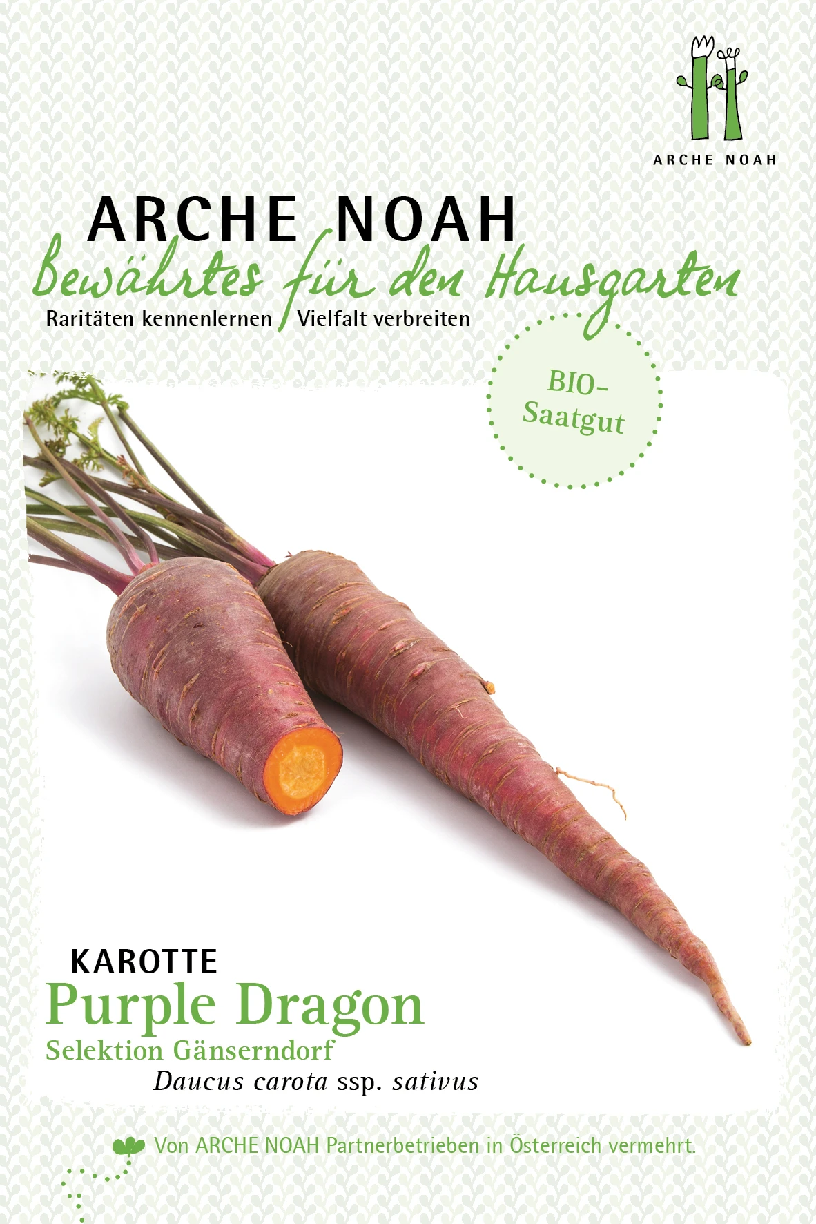 Karotte Purple Dragon | BIO Karottensamen Von Arche Noah 3 Karotte Purple Dragon | BIO Karottensamen Von Arche Noah