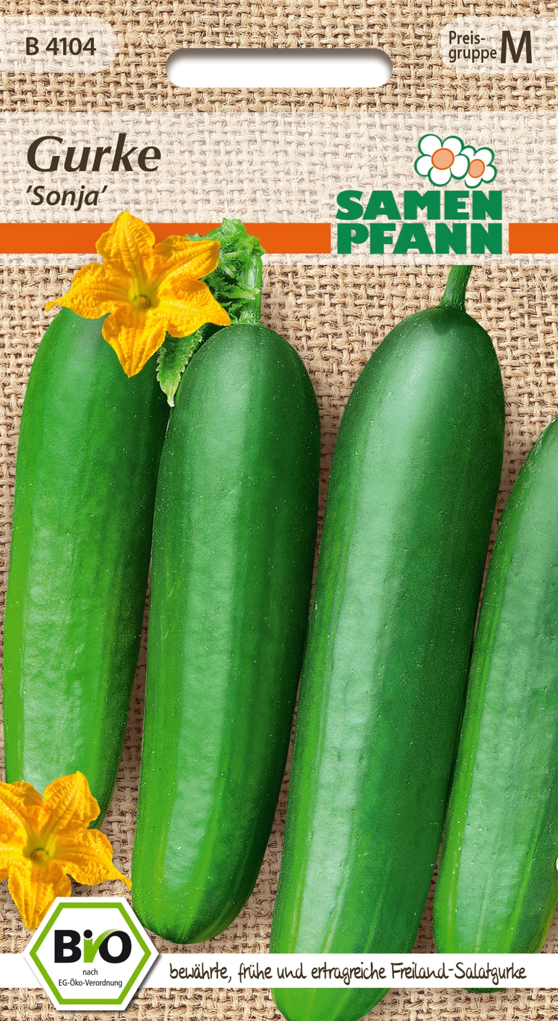 BIO Freilandgurke Sonja | Freilandgurkensamen Von Samen Pfann 4 BIO Freilandgurke Sonja | Freilandgurkensamen Von Samen Pfann – Bild 2