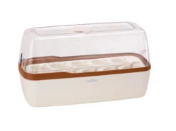 BoQube Gewächshaus &amp; Pflanzkasten L Creme-kupfer | Zimmergewächshäuser Von Romberg -Geschäft Für Pflanzensamenbedarf 539701 BoQube Gewaechshaus und Pflanzkasten L creme kupfer