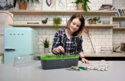 BoQube Gewächshaus &amp; Pflanzkasten L Anthrazit-grün | Zimmergewächshäuser Von Romberg -Geschäft Für Pflanzensamenbedarf 539702 BoQube Gewaechshaus Farbe anthrazit gru 9