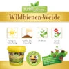 Wildbienen - Weide Im 1 L Eimer | Bienenwiese Von N.L. Chrestensen -Geschäft Für Pflanzensamenbedarf 540519 Wildbienen Weide im 1 l Eimer 8