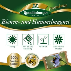 Bienen- Und Hummelmagnet (500 G) | Bienenwiese Von Quedlinburger