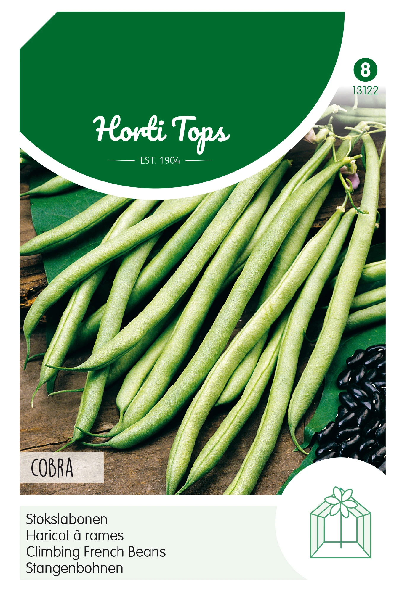 Stangenbohnen Cobra (100 G) | Stangenbohnensamen Von Hortitops