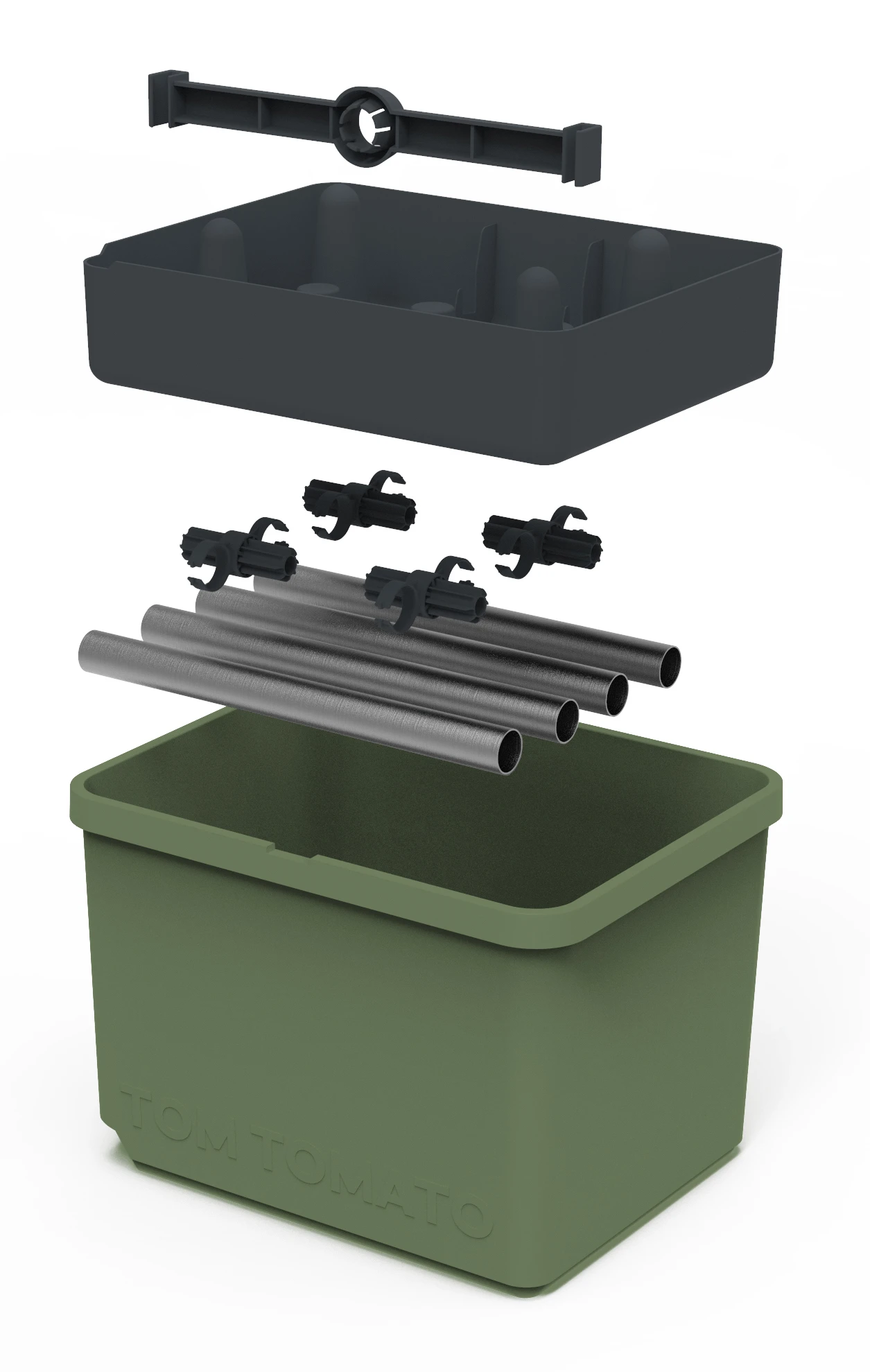 Tom Tomato Tomatentopf Dunkelgrün | Tomatentöpfe Von Gusta Garden 4 Tom Tomato Tomatentopf Dunkelgrün | Tomatentöpfe Von Gusta Garden – Bild 2