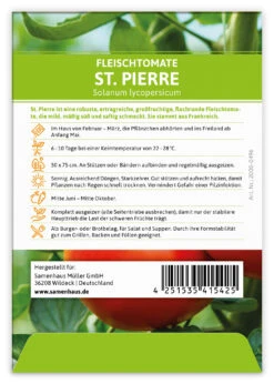 Fleischtomate St. Pierre (100 Stück) | Fleischtomatensamen Von FLORTUS