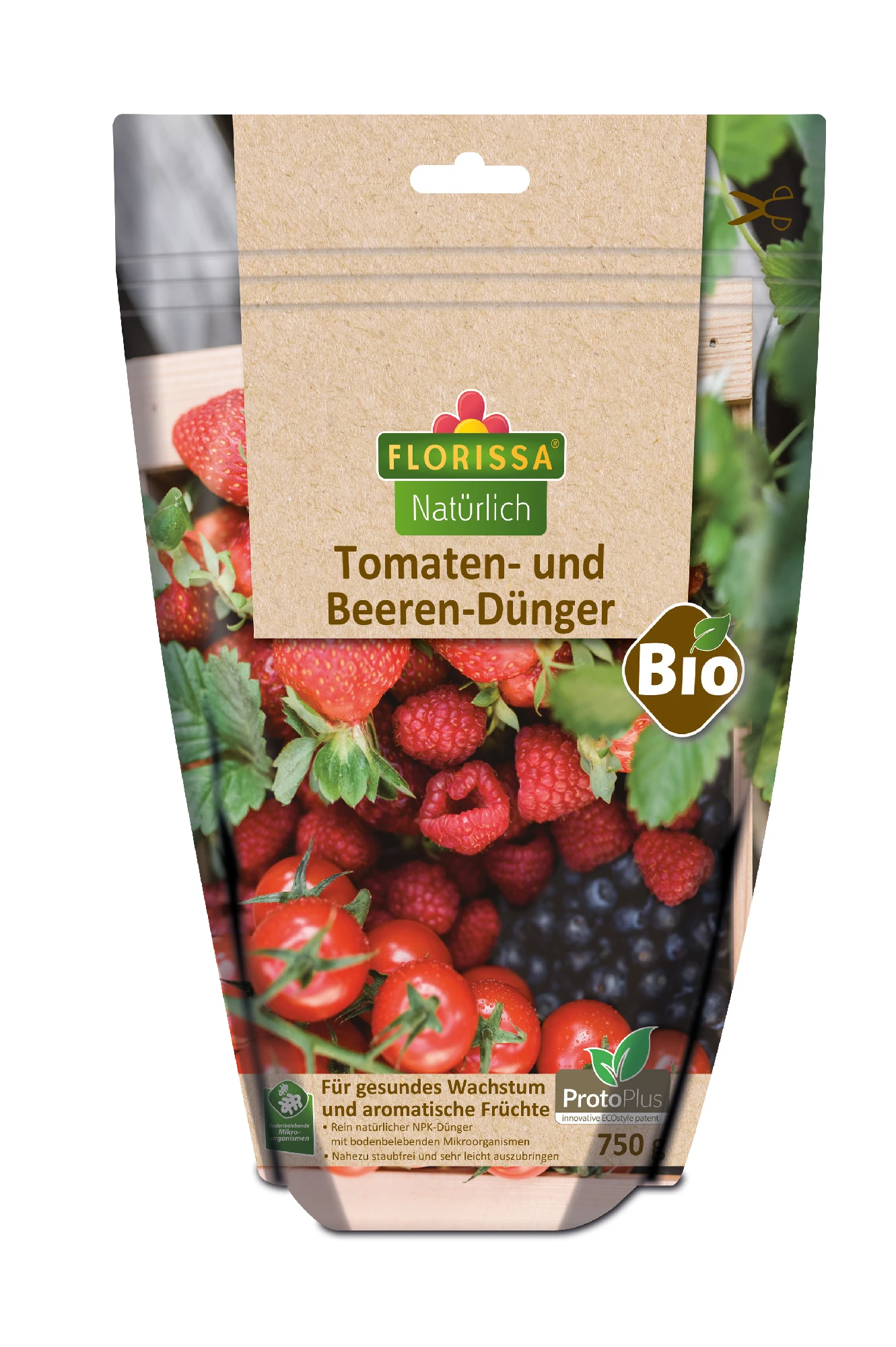 Spezialdünger Für Tomaten Und Beeren (750 G) | BIO Dünger Von Florissa 4 Spezialdünger Für Tomaten Und Beeren (750 G) | BIO Dünger Von Florissa – Bild 2