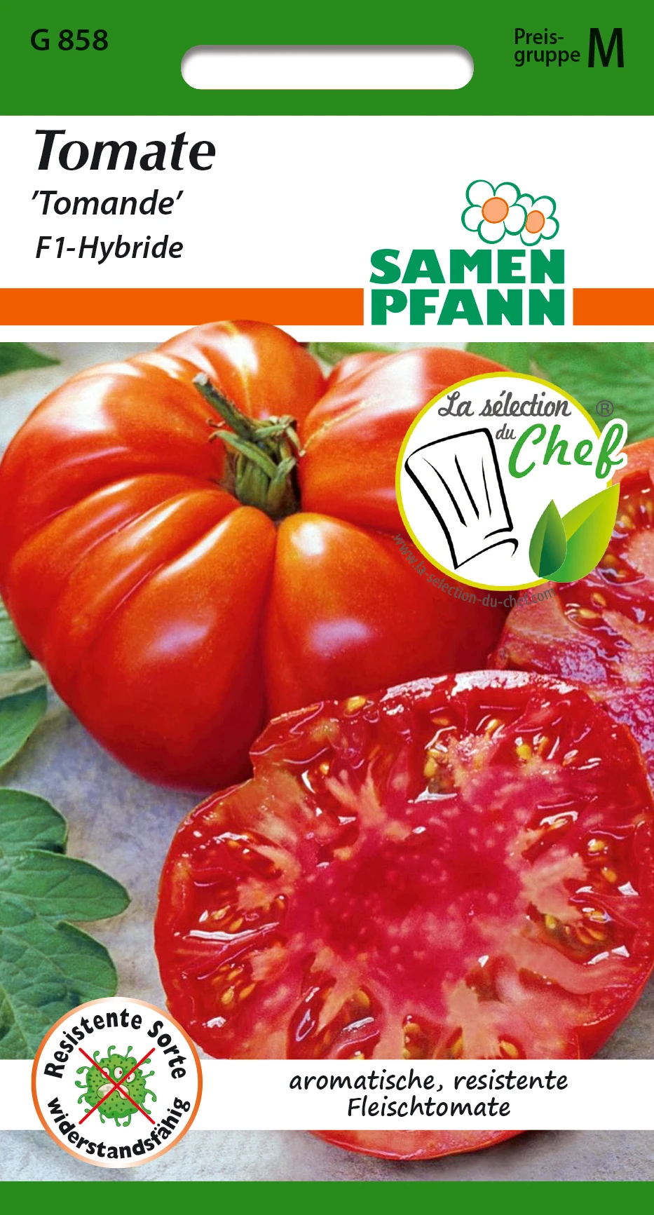 Tomate Tomande (LSdC) | Fleischtomatensamen Von Samen Pfann 4 Tomate Tomande (LSdC) | Fleischtomatensamen Von Samen Pfann – Bild 2