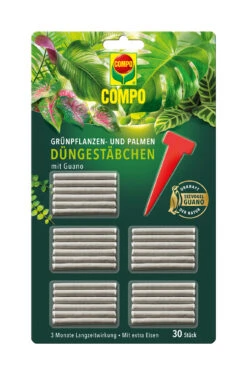 Grünpflanzen- Und Palmen Düngestäbchen Mit Guano (30 Stück) | Dünger Von COMPO