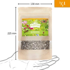 Blumenwiese (1/2 L Doypack) | Blumenwiese Von FLORTUS 10 Blumenwiese (1/2 L Doypack) | Blumenwiese Von FLORTUS -Geschäft Für Pflanzensamenbedarf 551641 Blumenwiese 1 2 Liter Doypack 2000 0186 5
