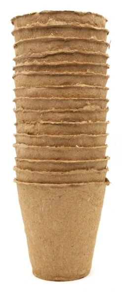 10 Cm Anzuchttopf Rund Auf Holzfaser Basis | Anzuchttöpfe Von FLORTUS -Geschäft Für Pflanzensamenbedarf 552305 10 cm Anzuchttopf rund auf Holzfaser Basis 15 Stueck 2000 0597 2