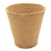 10 Cm Anzuchttopf Rund Auf Holzfaser Basis | Anzuchttöpfe Von FLORTUS -Geschäft Für Pflanzensamenbedarf 552305 10 cm Anzuchttopf rund auf Holzfaser Basis 15 Stueck 2000 0597 3