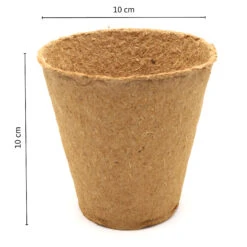 10 Cm Anzuchttopf Rund Auf Holzfaser Basis | Anzuchttöpfe Von FLORTUS -Geschäft Für Pflanzensamenbedarf 552305 10 cm Anzuchttopf rund auf Holzfaser Basis 2000 0596 5