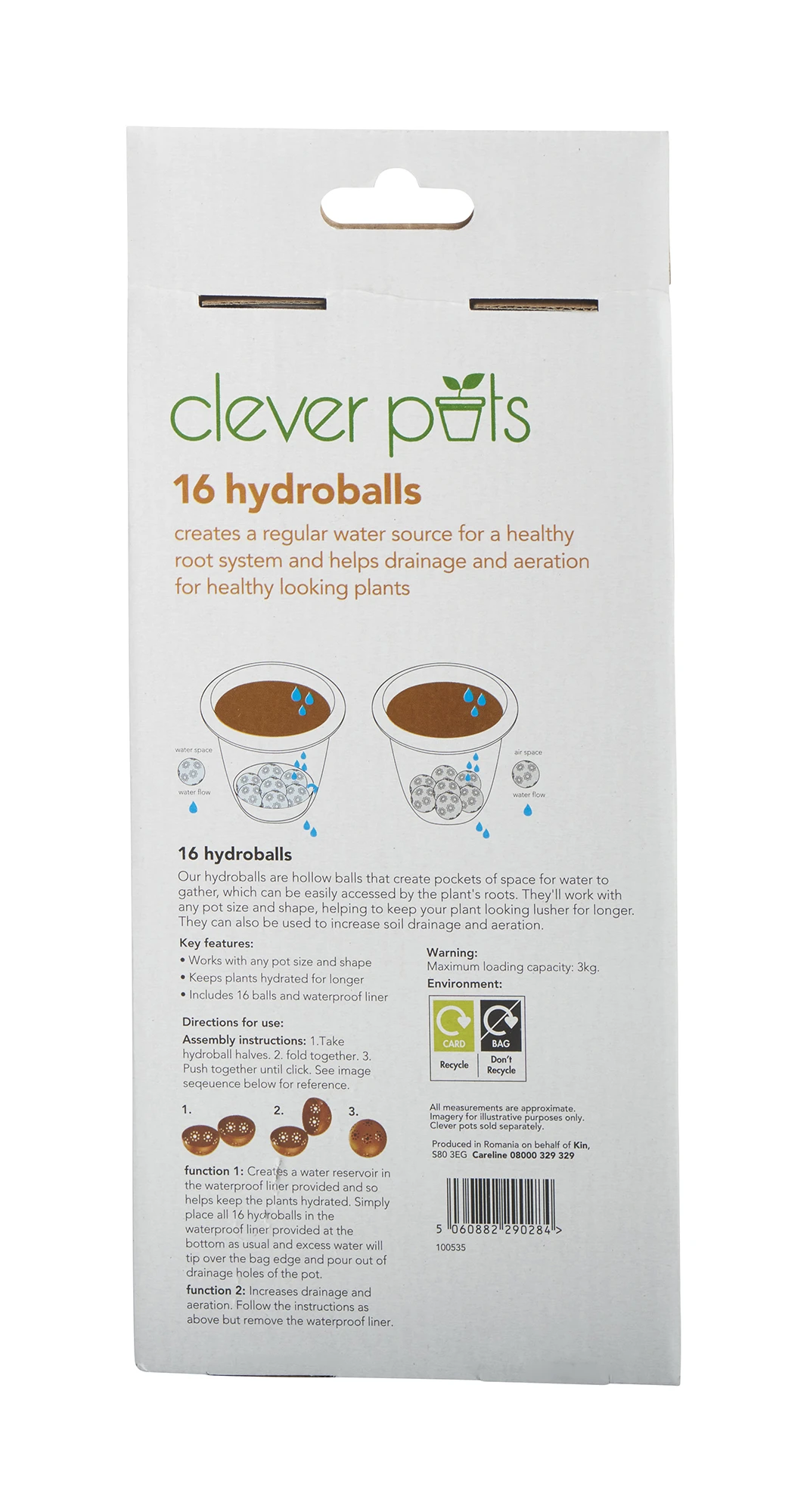 Kugeln Zur Wasserspeicherung (16 Stück) | Bewässerungskugeln Von Clever Pots 6 Kugeln Zur Wasserspeicherung (16 Stück) | Bewässerungskugeln Von Clever Pots – Bild 4