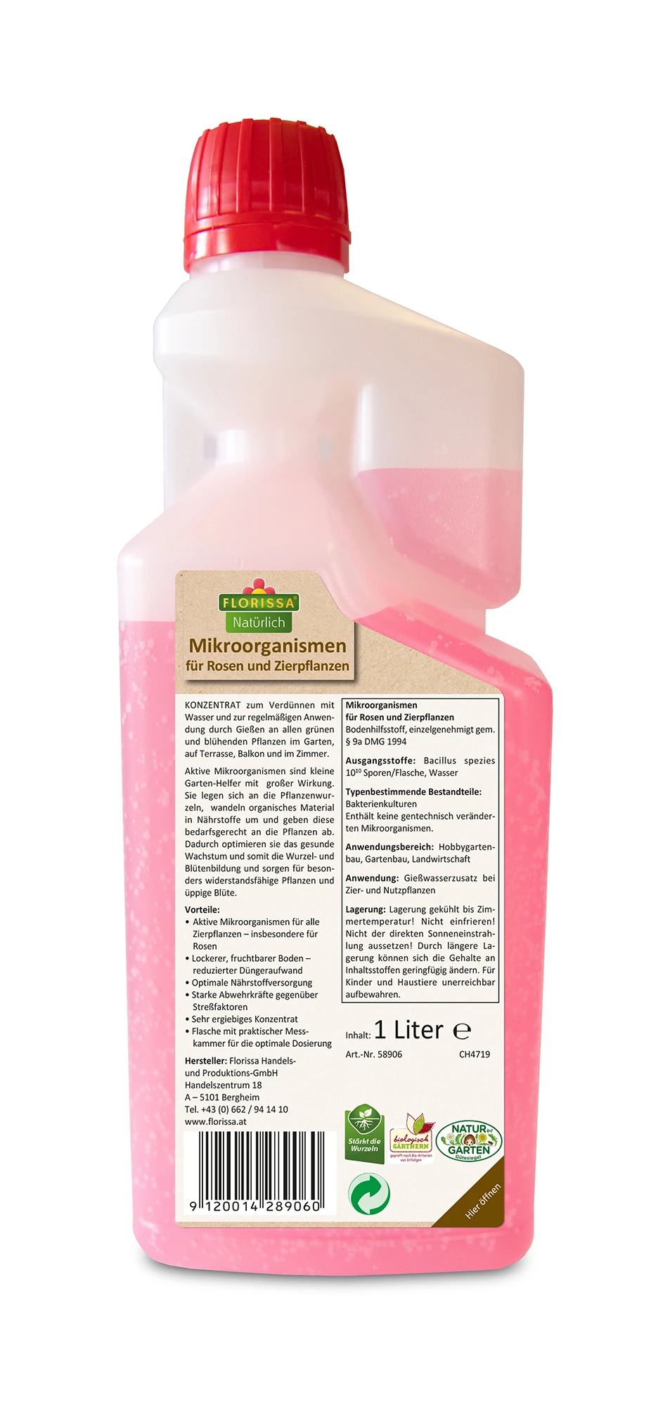Mikroorganismen Für Rosen Und Zierpflanzen (1 L) | Stärkungsmittel Von Florissa 4 Mikroorganismen Für Rosen Und Zierpflanzen (1 L) | Stärkungsmittel Von Florissa – Bild 2