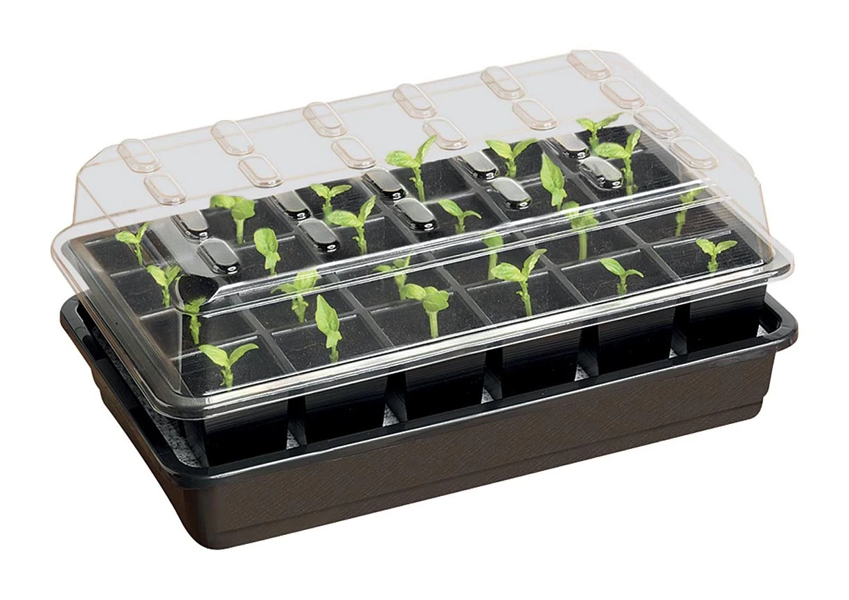 24 Töpfe Selbstbewässerungs -Anzuchtset | Anzuchtschalen Von Garland 6 24 Töpfe Selbstbewässerungs -Anzuchtset | Anzuchtschalen Von Garland – Bild 4