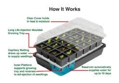 12 Töpfe Selbstbewässerungs -Anzuchtset | Anzuchtschalen Von Garland -Geschäft Für Pflanzensamenbedarf 558798 12 Toepfe Selbstbewaesserungs Anzuchtset G166 gl 3