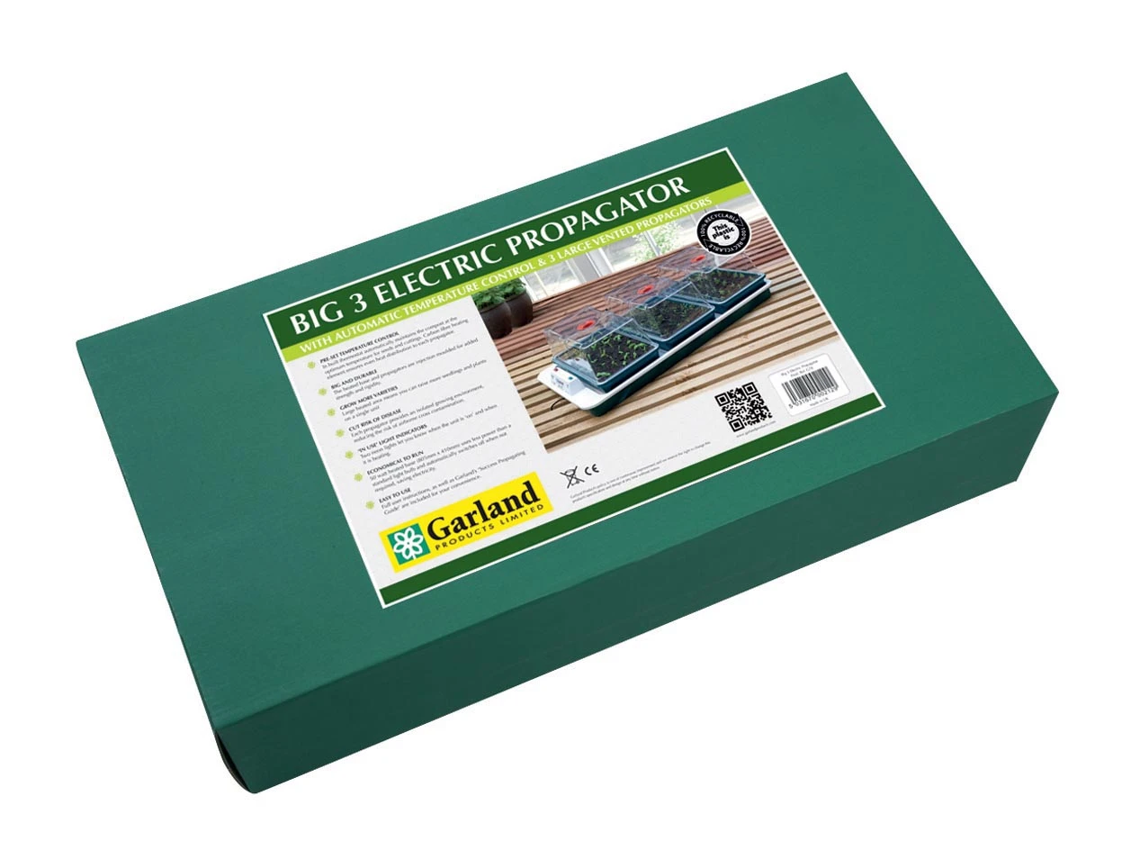 80,5 X 41 X 20 Cm Elektrisches Zimmergewächshaus Big 3 (3 Stück) | Zimmergewächshaus Von Garland 3 80,5 X 41 X 20 Cm Elektrisches Zimmergewächshaus Big 3 (3 Stück) | Zimmergewächshaus Von Garland