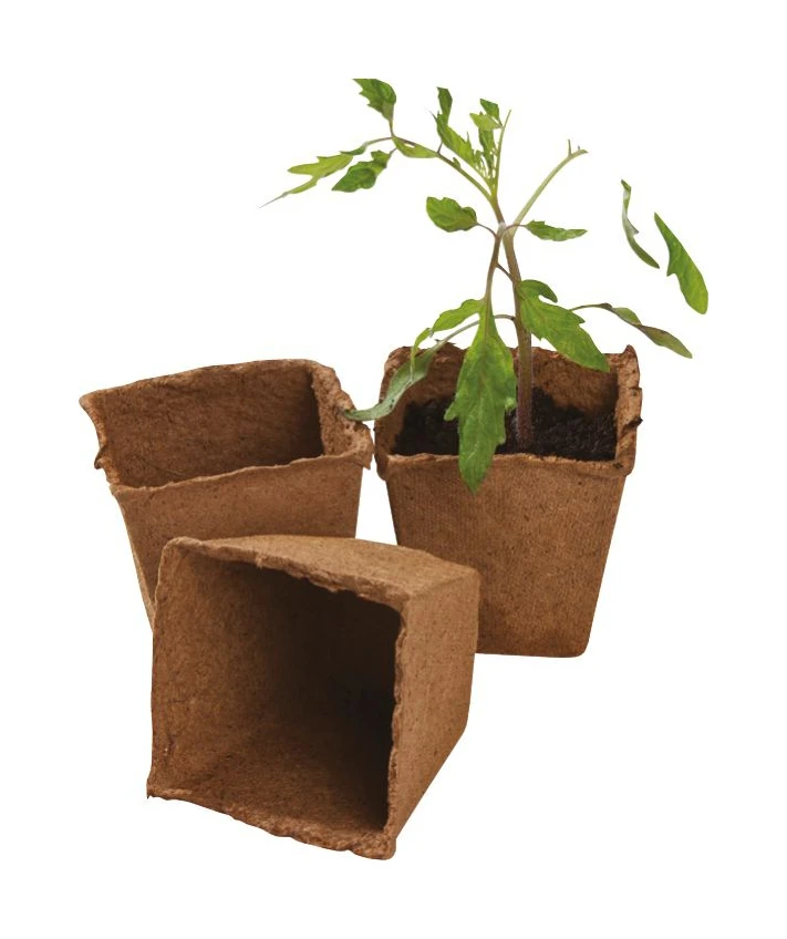 8 Cm Vierkantfasertöpfe | Anzuchttöpfe Von Garland 3 8 Cm Vierkantfasertöpfe | Anzuchttöpfe Von Garland